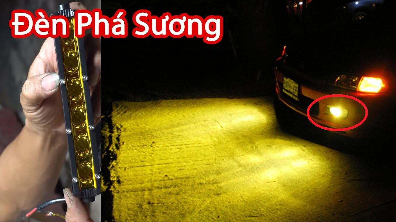 Tại sao đèn ô tô thường có ánh sáng vàng?