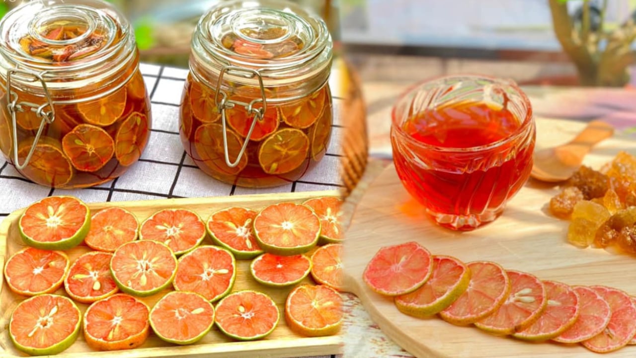Chanh đào ngâm mật ong không chỉ trị ho, còn 4 lợi ích khác mà không phải ai cũng biết
