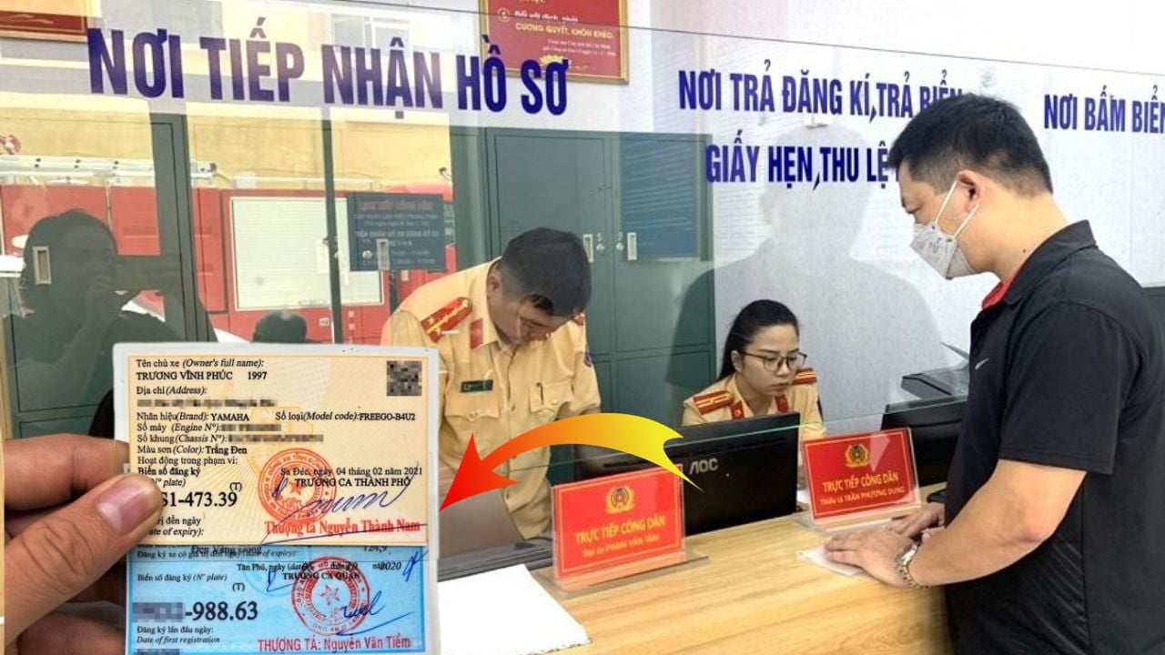 Có 2 đối tượng phải đổi đăng ký xe ngay, cố giữ giấy tờ cũ sẽ bị CSGT phạt nặng
