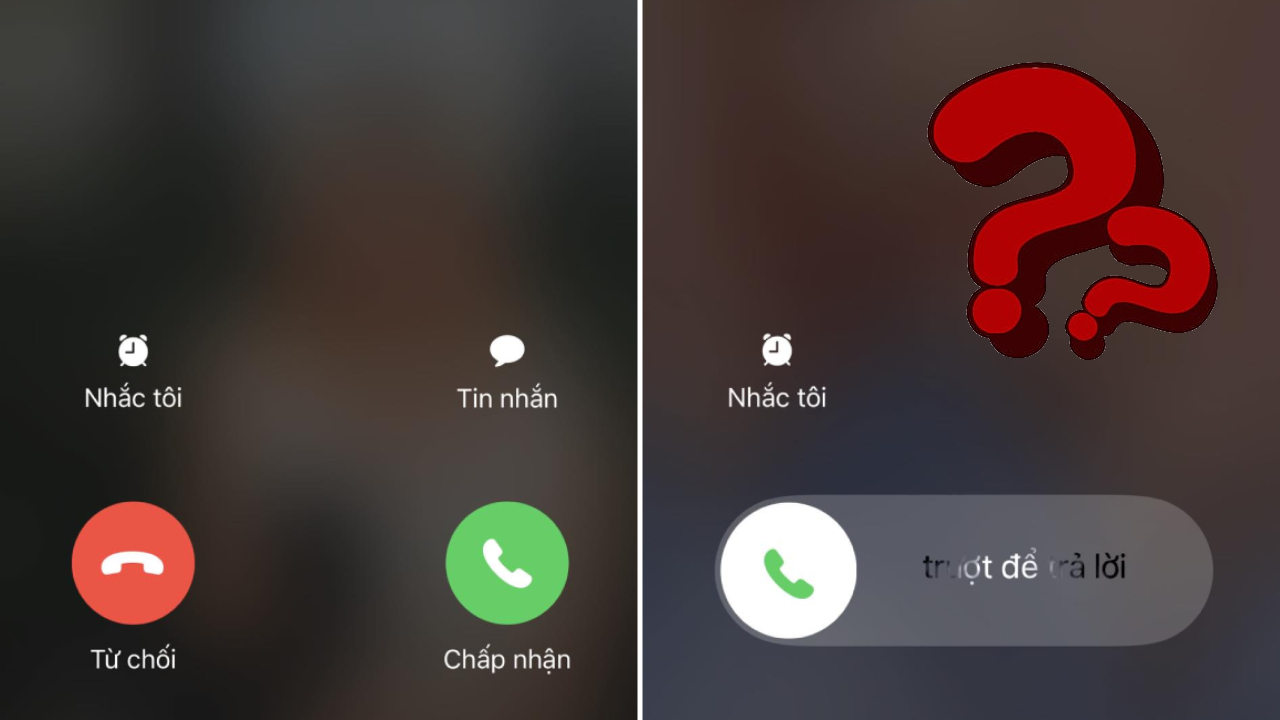 Vì sao iPhone có lúc cho phép từ chối cuộc gọi, có lúc không?