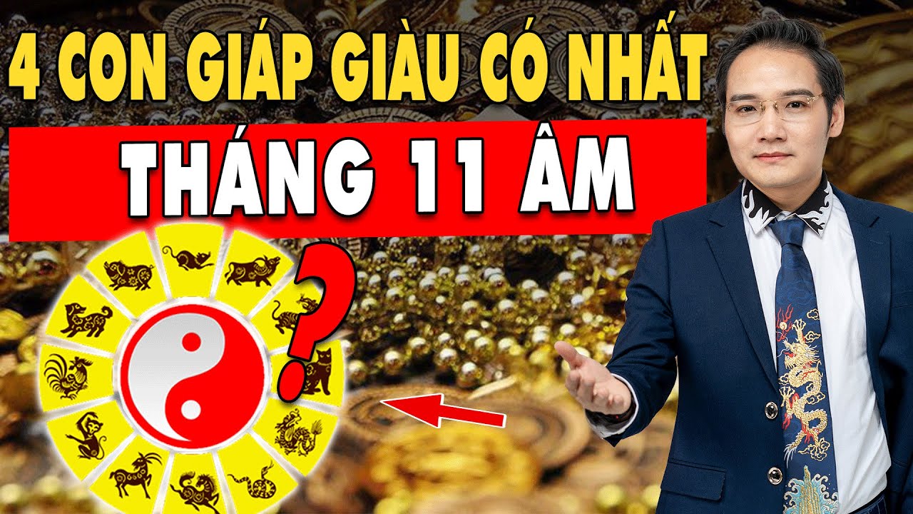 4 tuổi giàu có nhất trong tháng 11 Âm: 1 tuổi cầu tài đắc tài, cầu lộc được lộc, Tiền - Danh cực đỏ