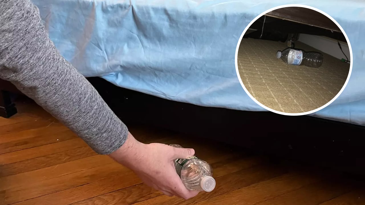 Vì sao khi ở nhà nghỉ, khách sạn, phải ném chai nước vào gầm giường?