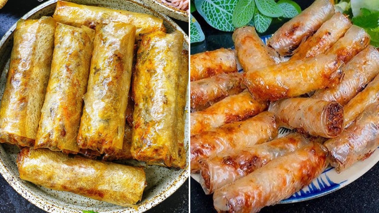 Mẹo làm nem rán giòn rụm, để lâu không ỉu với 5 loại vỏ bánh đa nem ...