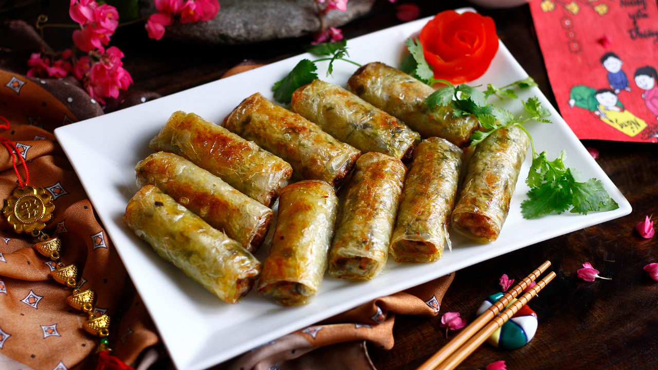 Làm thế nào để nem rán vàng ruộm, giòn tan, chuẩn vị truyền thống?