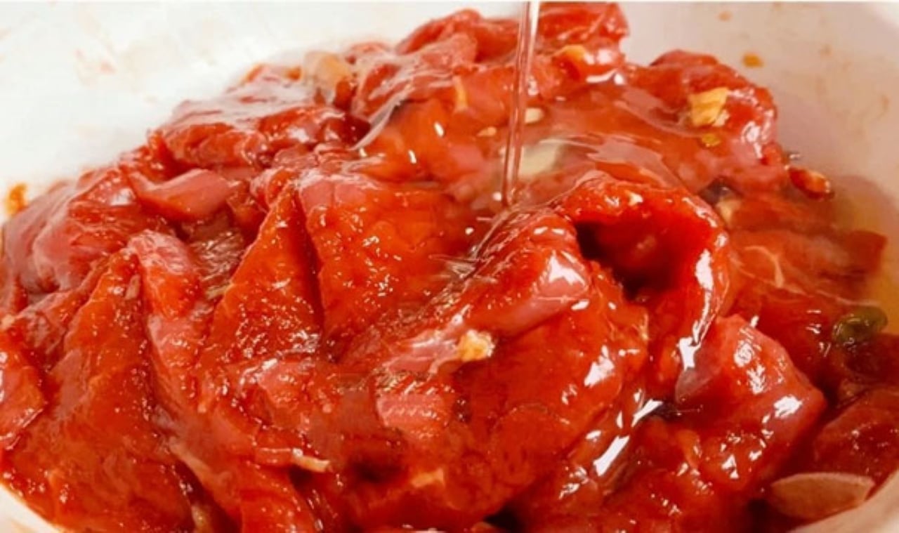 Ướp thịt bò