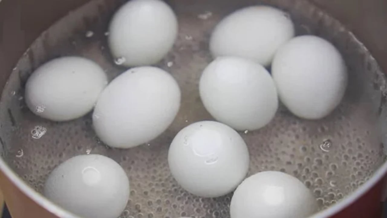 Luộc trứng vịt lộn cho thêm nước dừa sẽ thơm ngon hơn hẳn