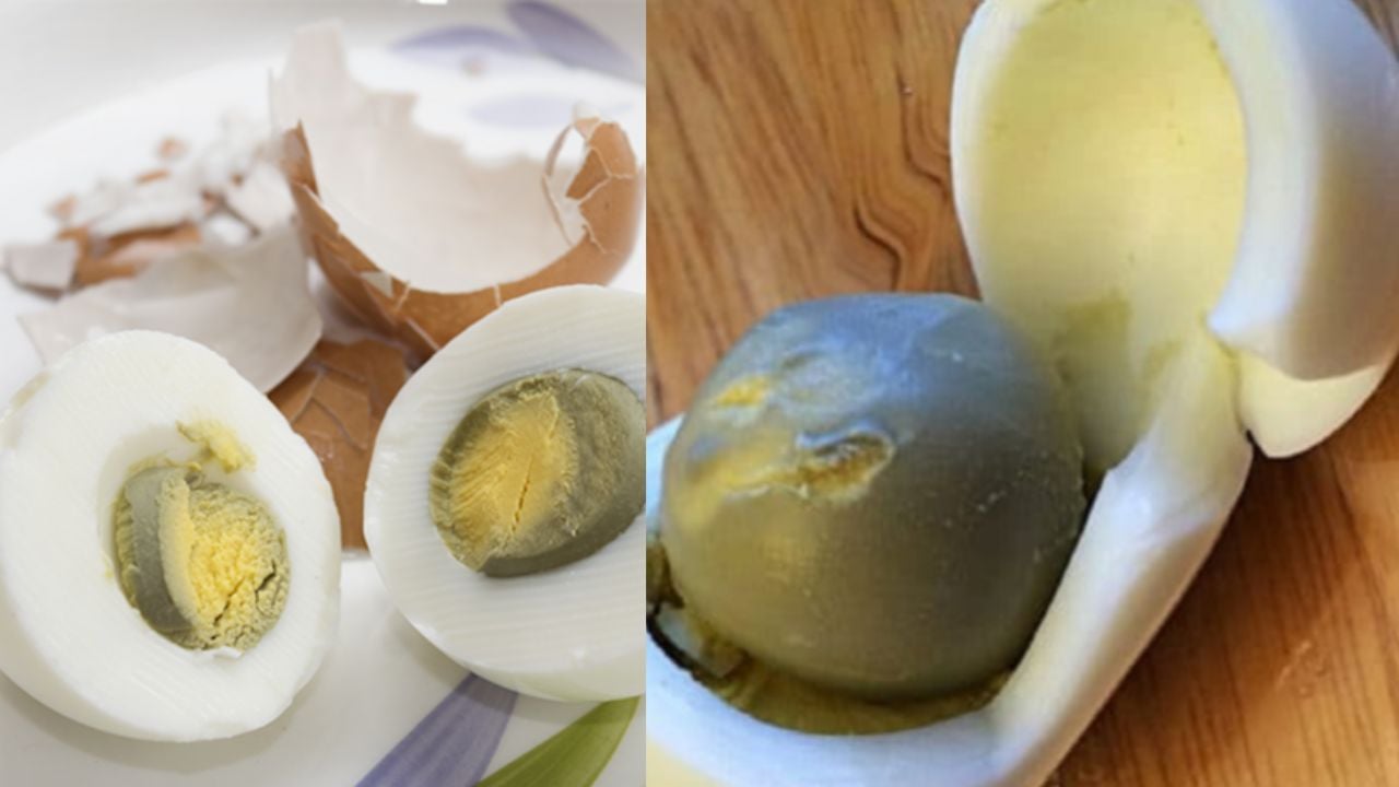 V&igrave; sao đ&ocirc;i khi trứng luộc l&ecirc;n l&ograve;ng đỏ chuyển m&agrave;u xanh, ăn c&oacute; độc kh&ocirc;ng?