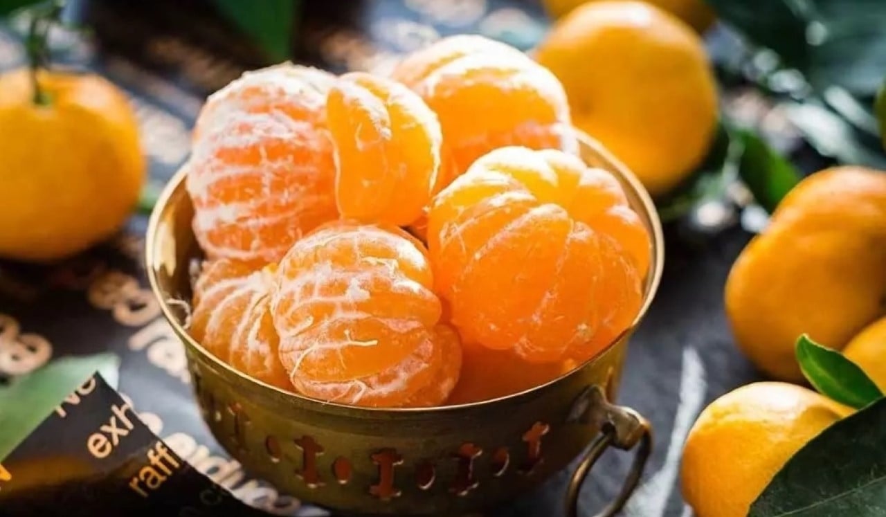 Cáci loại trái cây họ cam quýt... rất giàu chất xơ