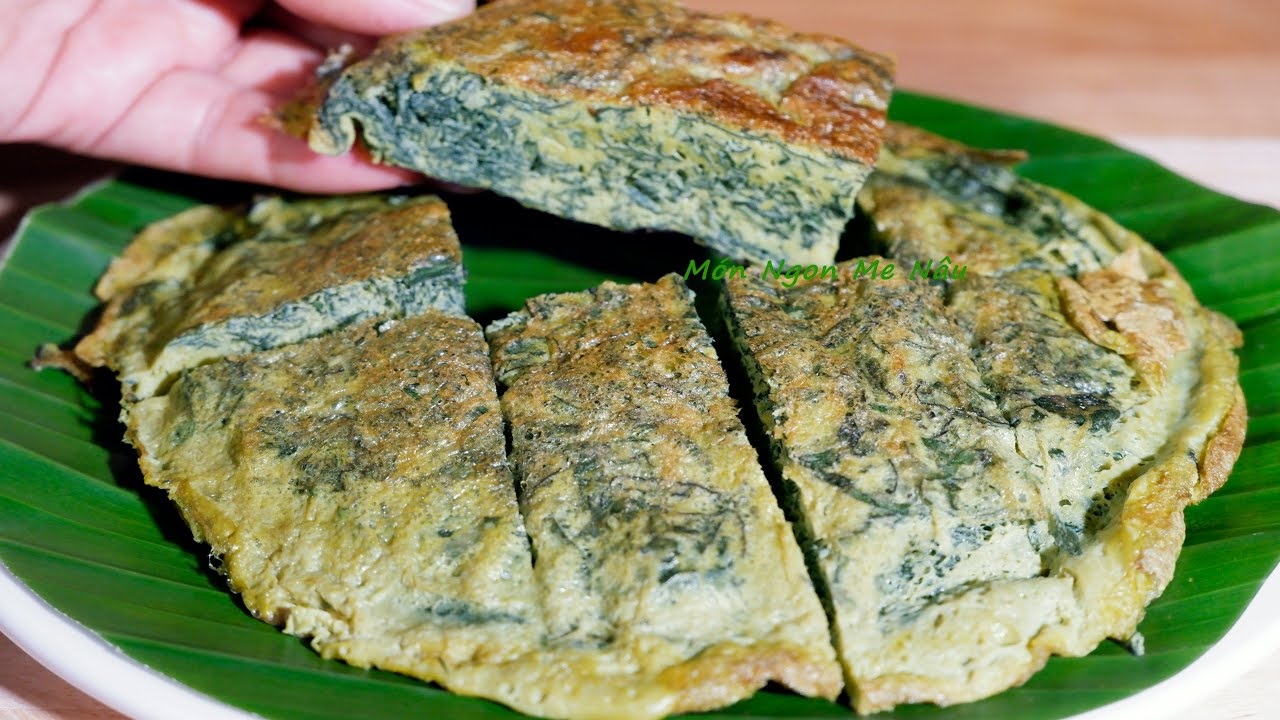Học người Nhật cách rán trứng với lá Hẹ lạ miệng, phòng K