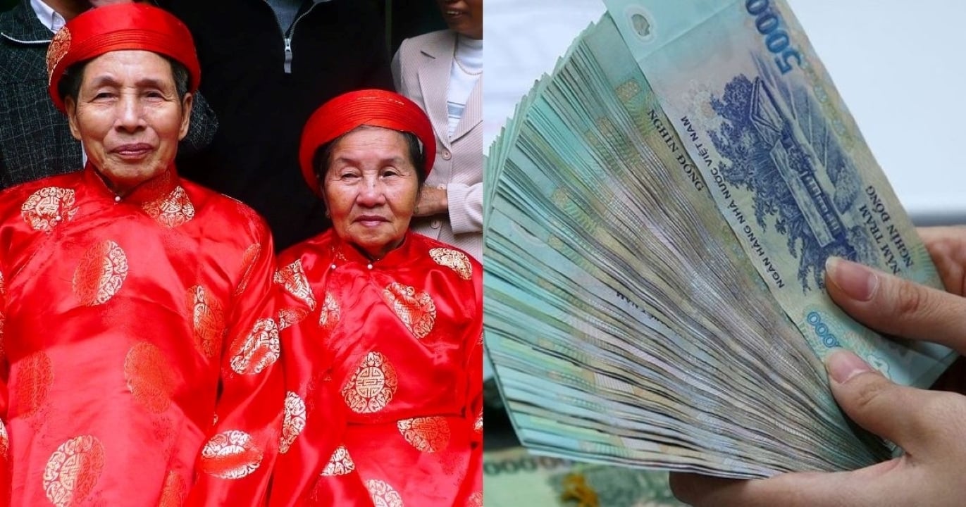 Tiền mừng thọ Tết Nguyên đán 2026 có thể lên tới 2,4 triệu đồng và tặng quà. (Ảnh minh họa)