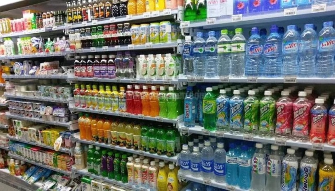 Đồ uống thường có sức tiêu thụ cao, đặc biệt vào các dịp lễ, tết hoặc trong thời tiết nắng nóng, lễ tết... (Ảnh minh họa)