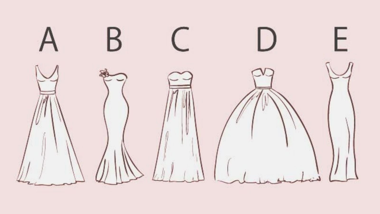 Hãy chọn chiếc váy cưới mà bạn thấy ưng ý nhất 