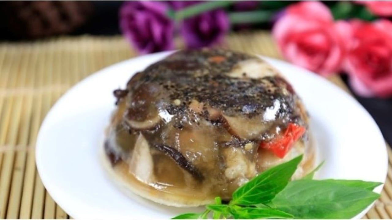 Thành phẩm món thịt dông hấp dẫn