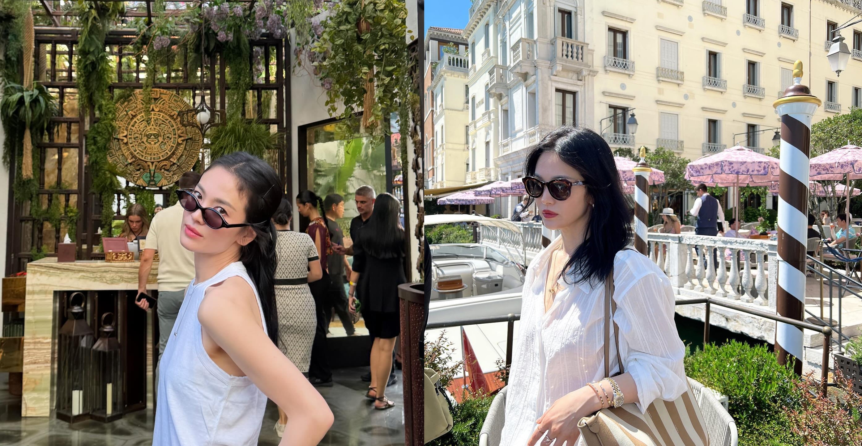 Gallery - Học cách lên đồ du lịch tối giản mà cuốn hút như Song Hye Kyo