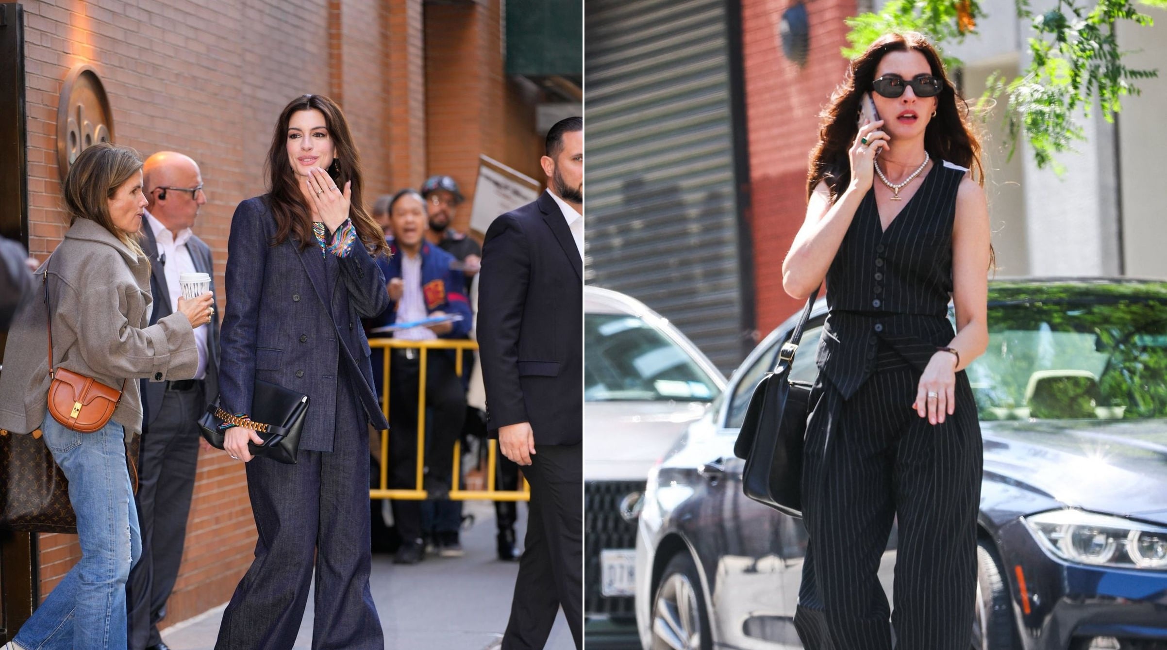 Gallery - Bí quyết mặc quần dài thanh lịch mà không nhàm chán như Anne Hathaway ở tuổi 44