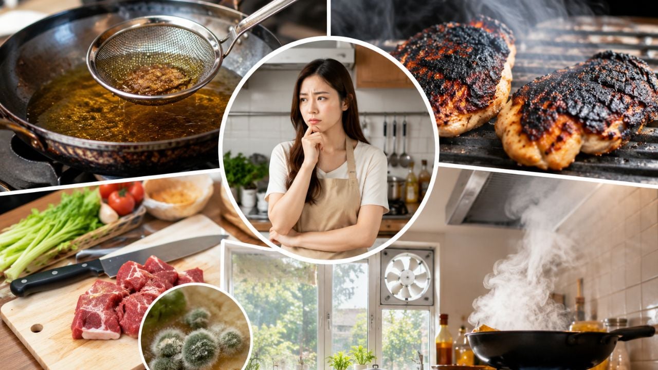 5 นิสัยในครัวที่ทำร้ายสุขภาพโดยไม่รู้ตัว หลายบ้านยังทำซ้ำทุกวัน