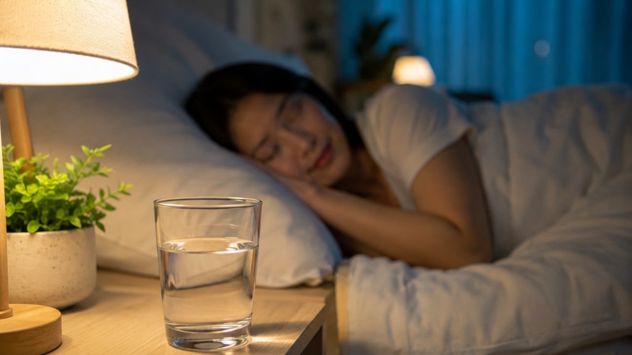 Tại sao bạn nên đặt một cốc nước ở đầu giường vào ban đêm?