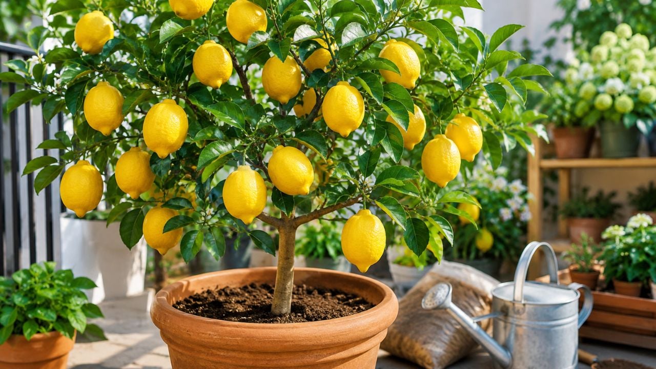 Cách trồng cây chanh vàng Mỹ trong chậu cho nhiều quả, cây khỏe, trái ...
