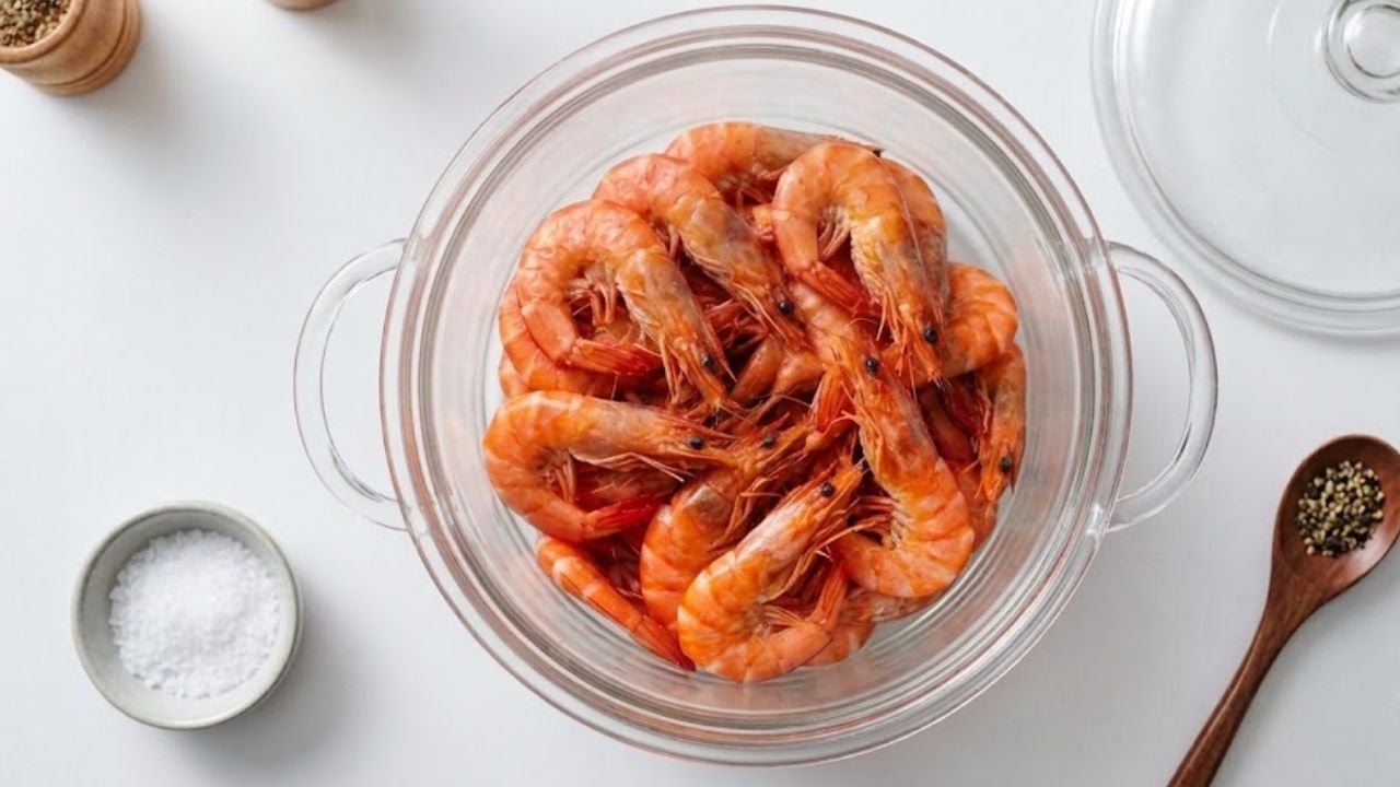 Cách luộc tôm không cần nước, thịt đỏ au, ngọt lịm