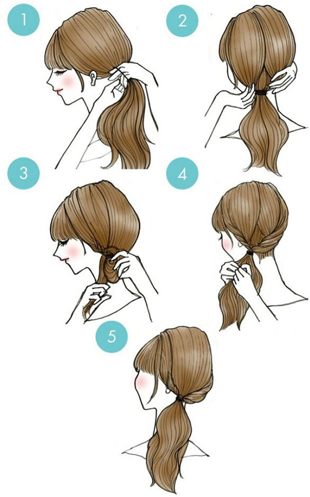 10 cách búi tóc đẹp và đơn giản giải pháp cho nàng bận rộn - HazuShop