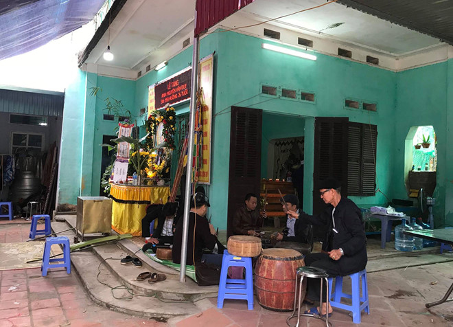 Ngôi nhà nạn nhân ở huyện ngoại thành Hà Nội. Ảnh: Nguyễn Nhung - Zing.