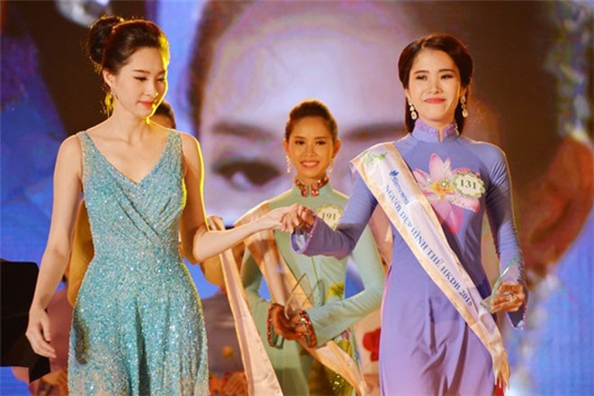 Nam Em bị chỉ trích vì thường xuyên được ví với Hoa hậu Đặng Thu Thảo.