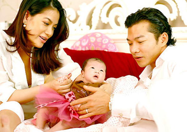 Con gái Trương Ngọc Ánh và Trần Bảo Sơn ra đời trong niềm hạnh phúc vào năm 2008.