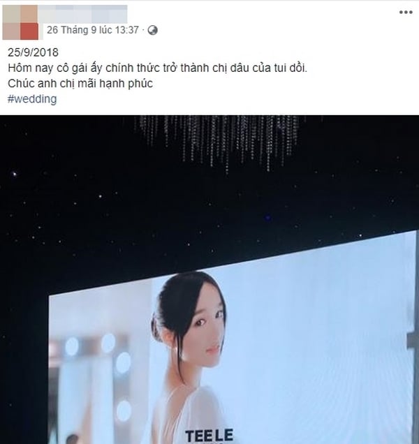 Trường Giang đăng Facebook trong khoảng thời gian trọng đại của anh mình, hào hứng gọi Nhã Phương là 