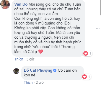 Người hâm mộ bày tỏ tình cảm với thần tượng của mình.