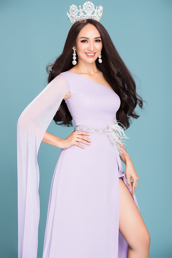 Sau 10 năm đăng quang, Hoa hậu Ngọc Diễm ngày  càng trẻ trung, xinh đẹp.
