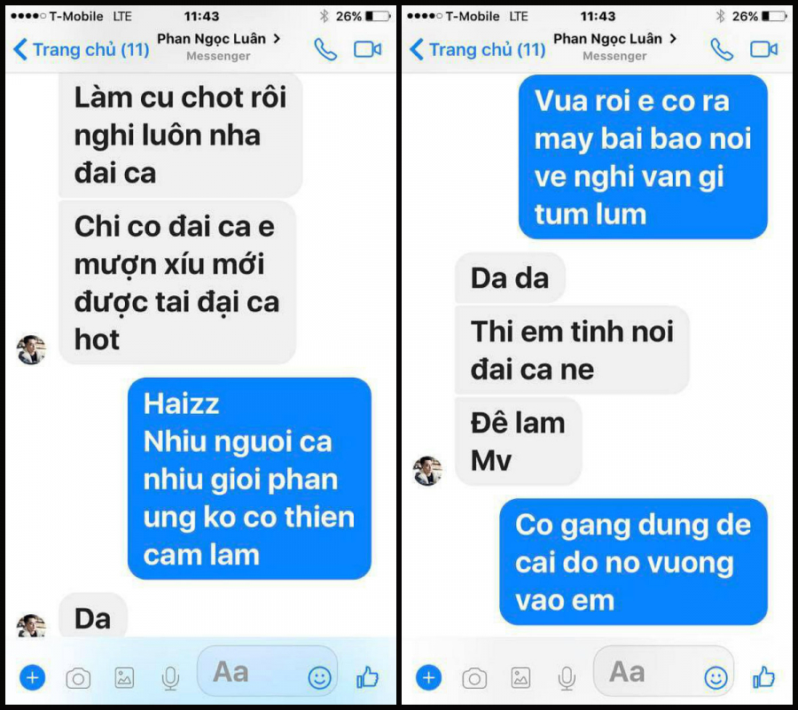 Đàm Vĩnh Hưng công khai tin nhắn với Phan Ngọc Luân, cho thấy đây chỉ là một chiêu trò PR cho MV mới.
