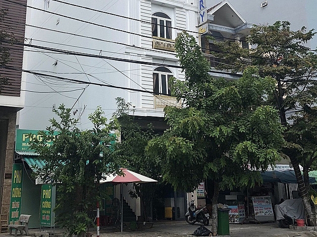 Khách sạn H. nơi gia đình du khách có hai mẹ con tử vong, người chồng nguy kịch lưu trú ở Đà Nẵng.  