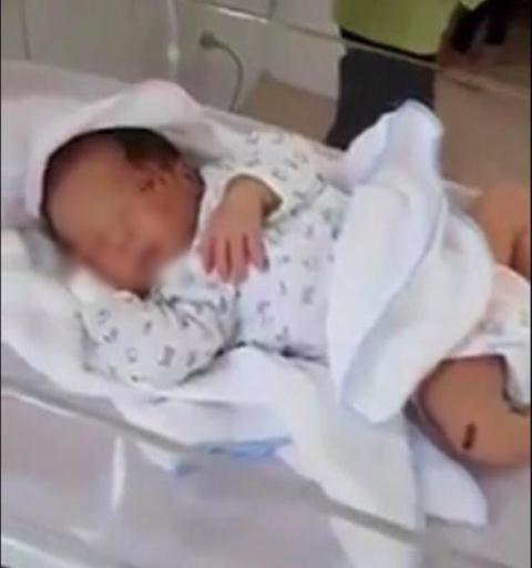 Cháu bé được điều trị tại Bệnh viện A Thái Nguyên.