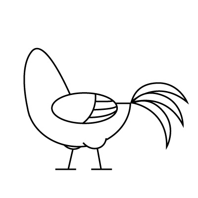 Thịt gà phim Hoạt hình Vẽ  con gà trống png tải về  Miễn phí trong suốt  Hoa png Tải về