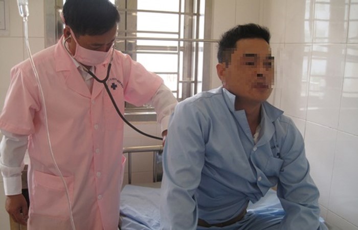 Bệnh nhân nhiễm cúm A/H1N1 đang được điều trị tại Bệnh viện Đa khoa tỉnh Điện Biên