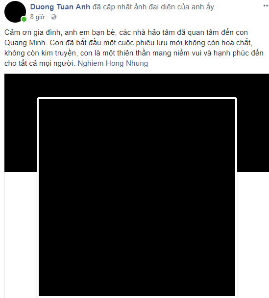 Sự ra đi của Quang Minh khiến cộng đồng mạng bàng hoàng, thương tiếc.