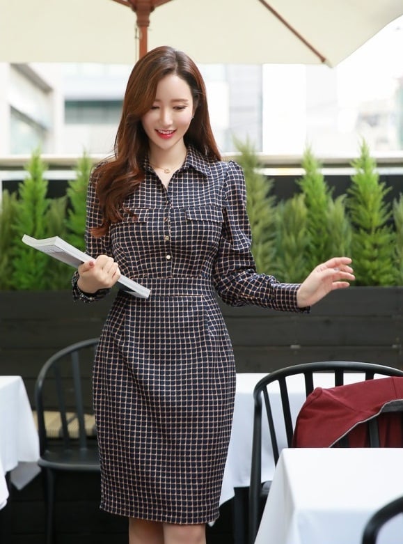Đâu sẽ là top những mẫu váy đầm suông Hàn Quốc dự được yêu thích nhất mùa  thu – đông? - Thời Trang NEVA - Luôn Đón Đầu Xu Hướng