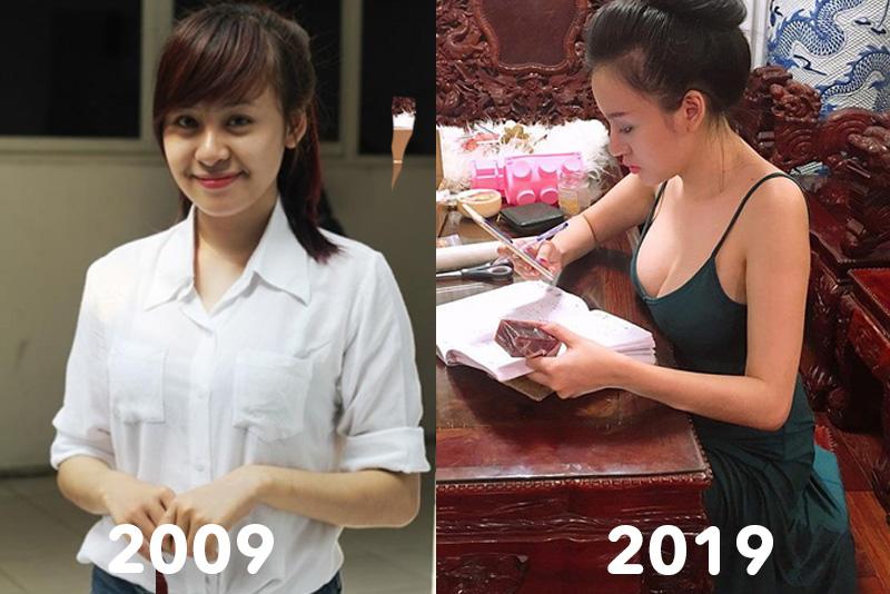 Bà Tưng Huyền Anh sau một giai đoạn gây bão khắp mạng xã hội với hình ảnh sexy bỏng tay, nay đã thay đổi rất nhiều về ngoại hình, tuy nhiên, hoạt động showbiz lại có phần quá mờ nhạt.    