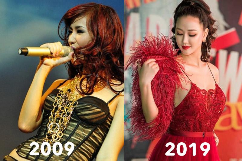 Những hình ảnh sexy khó cưỡng năm 2009 và thân hình gợi cảm, sang trọng ở thời điểm hiện tại