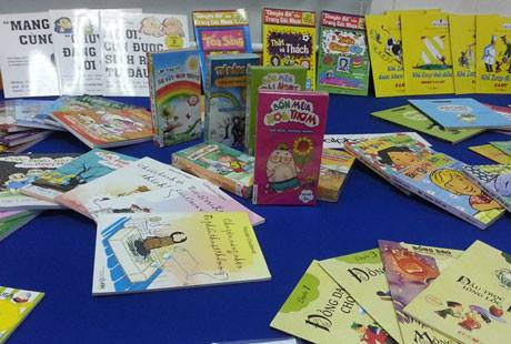 hội chợ sách và sản phẩm dịch vụ dành cho trẻ em