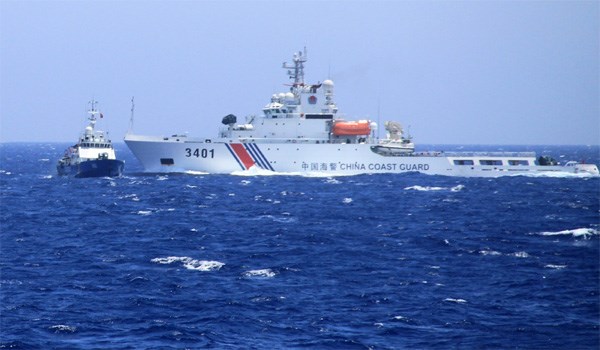Tàu Trung Quốc liên tục khiêu khích tàu Việt Nam
