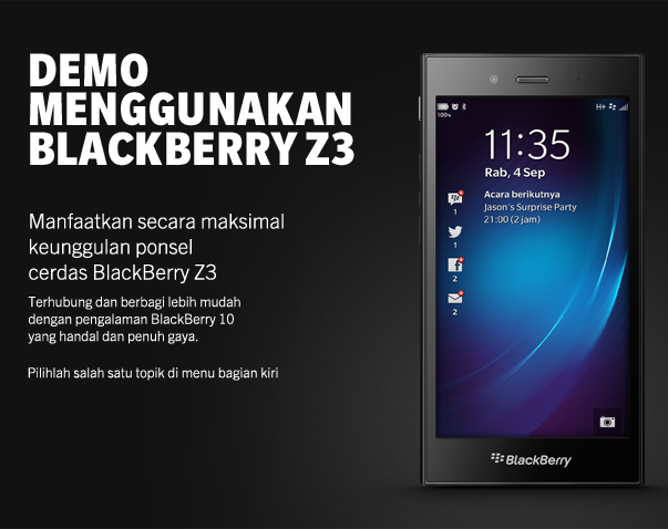 blackBerry z3