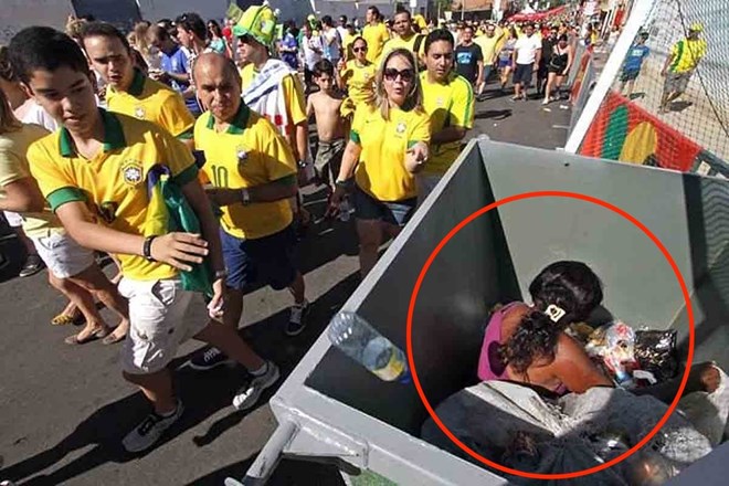 bức ảnh gây căm ghét world cup 2014