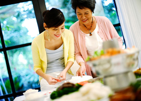 Làm vợ, làm mẹ, gia đình, hạnh phúc