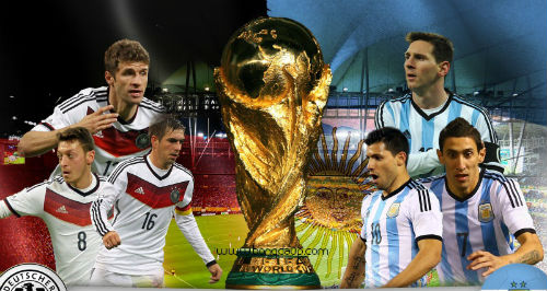 Argentina đấu với Đức