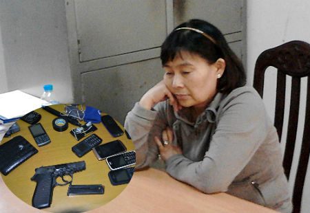 Chị gái trùm Dung Hà tại Cơ quan điều tra