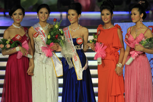 top 5 hoa hậu việt nam 2010