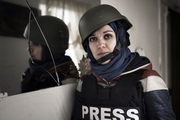nhật ký nữ nhà báo syria