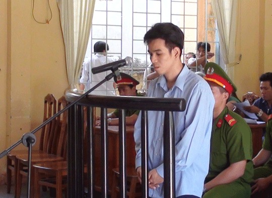 Bị cáo Hồ Văn Bình tại tòa