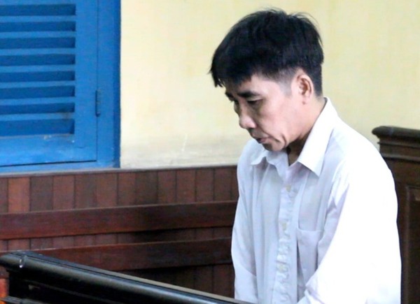 Bị cáo Nguyễn Văn Phước tại tòa
